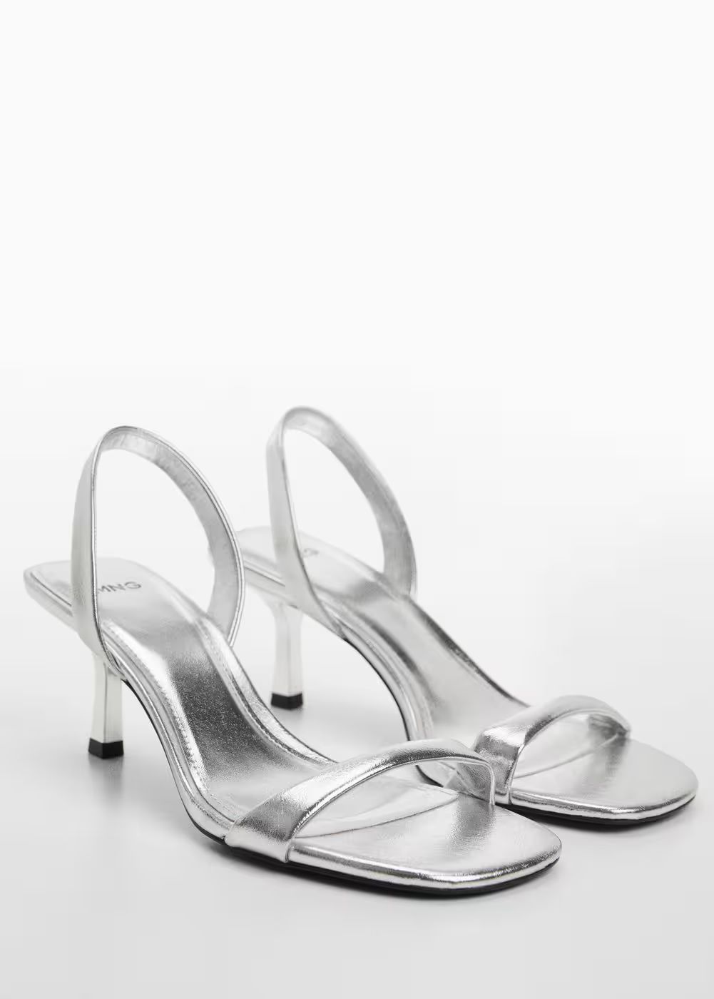 Heel non-structured sandals | MANGO (UK)