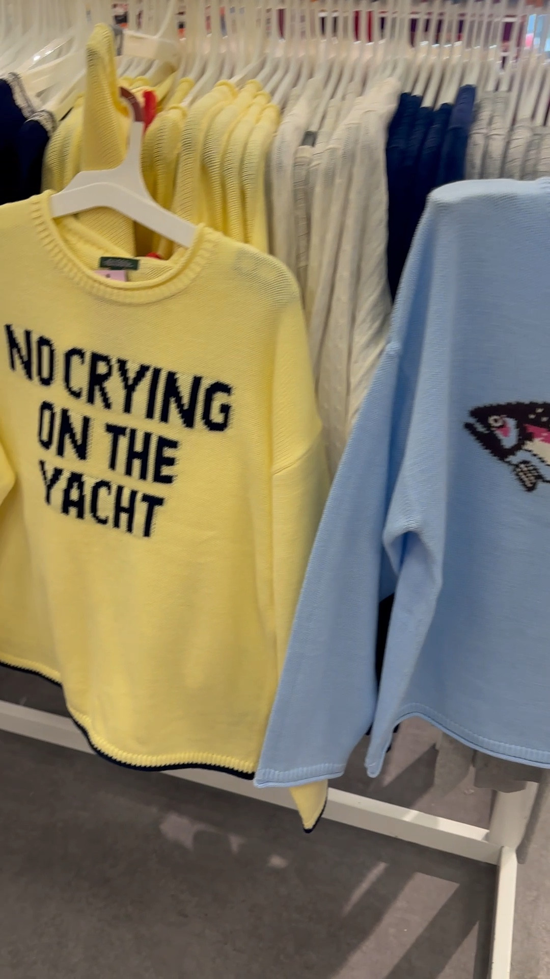 There is definitely no crying on the yacht! 😂 Loving these sweaters from Target! I would grab all three but I especially love the fish one that is a dupe for the viral one at a MUCH lower price!

#LTKSeasonal #LTKWorkwear