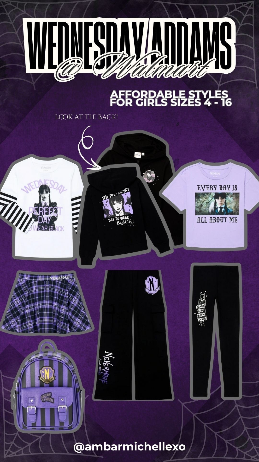 Affordable Wednesday Addams style straight from Walmart 🖤✨ Sizes 4–16! Perfect for back-to-school or spooky season. 

#LTKKids #LTKSeasonal #LTKStyleTip