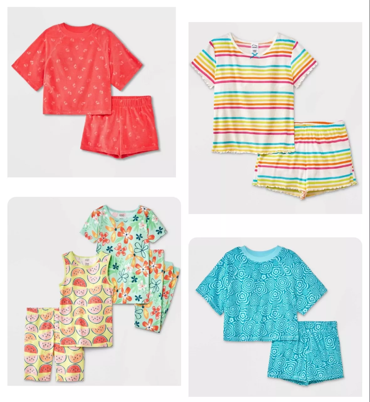 Girls' 2pc Terry Pajama Set - art … curated on LTK