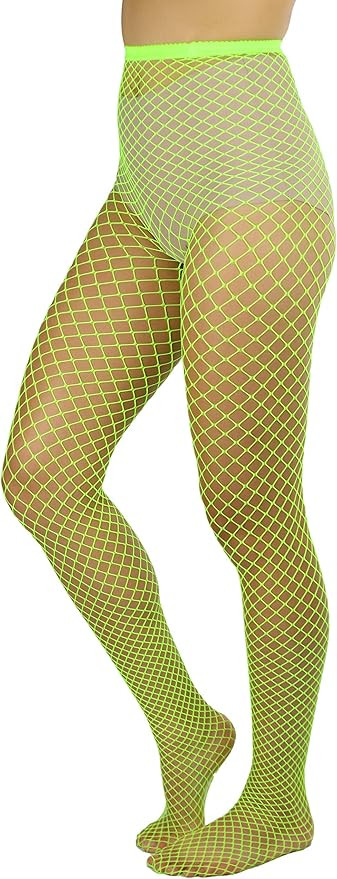 ToBeInStyle Women's Mini Diamond Net Novelty Pantyhose Fishnet Durable Tights - Regular & Plus | Amazon (US)