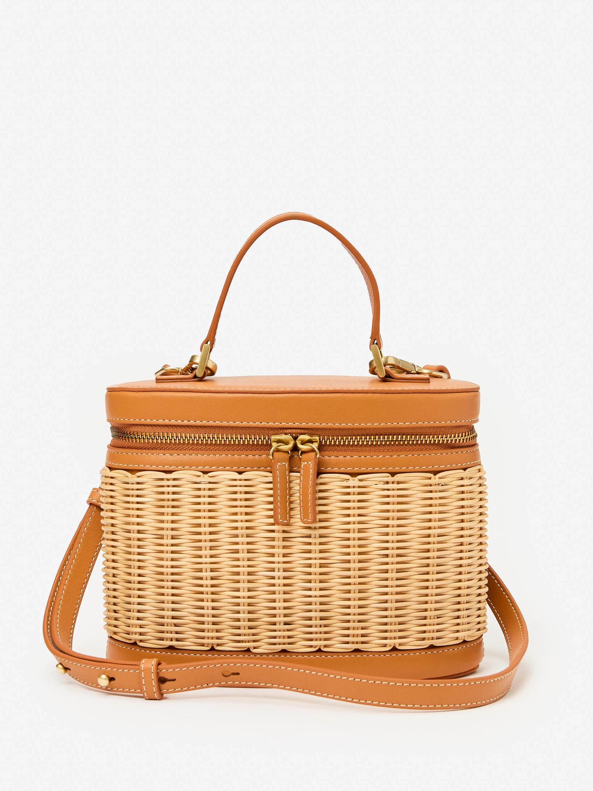Lyla Wicker Bucket Bag | J.McLaughlin