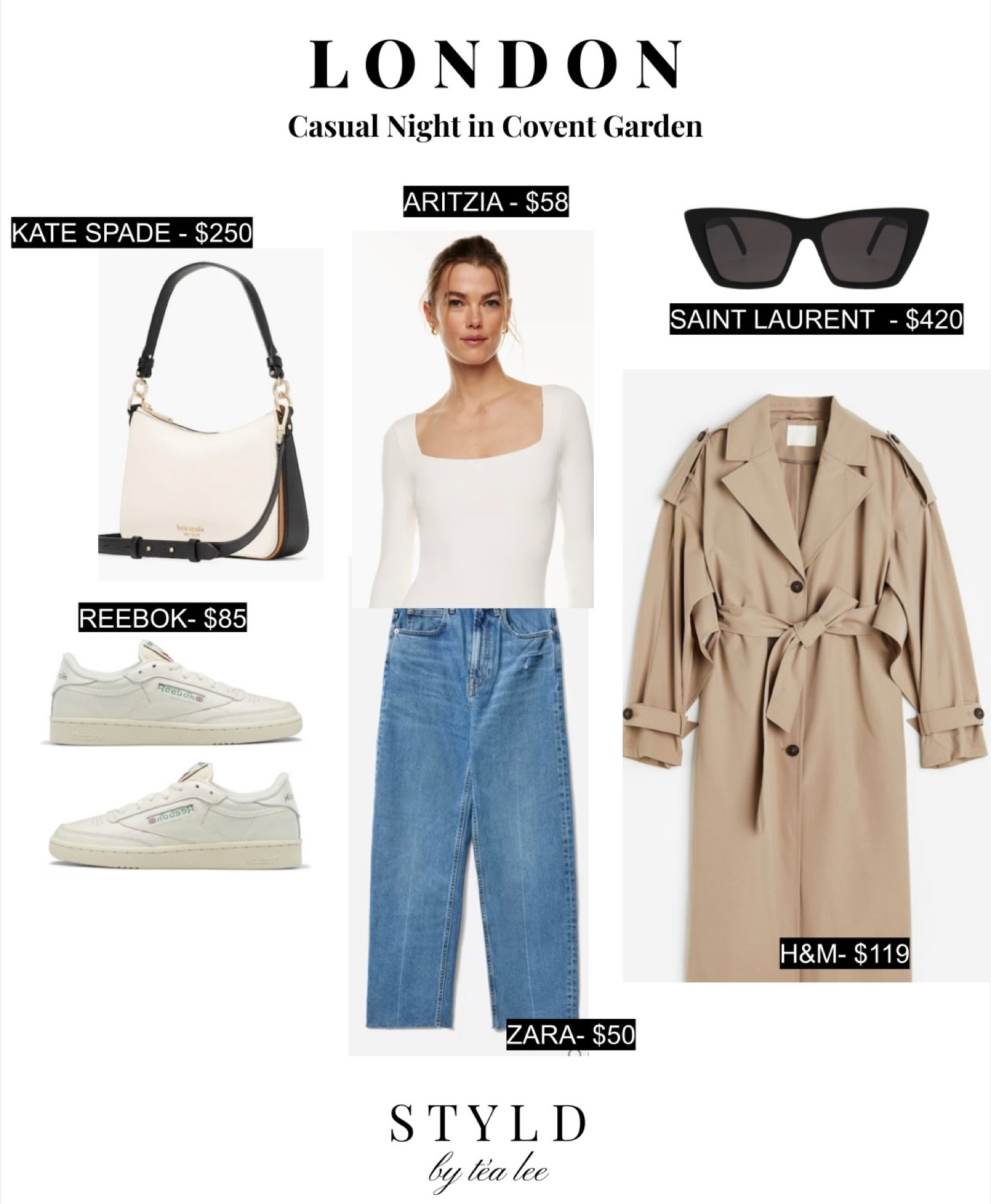 London - Casual Night Outfit 🇬🇧

Had to change into something extra comfortable during the night time after walking in heels all day! 

The markets in London are super casual and typically require a lot of walking! I bought these Reebok shoes off Amazon right before we left for the trip and they were perfect!! Stylish + comfortable, a great basic shoe to go with practically anything! 🤍

#LTKtravel #LTKstyletip #LTKeurope