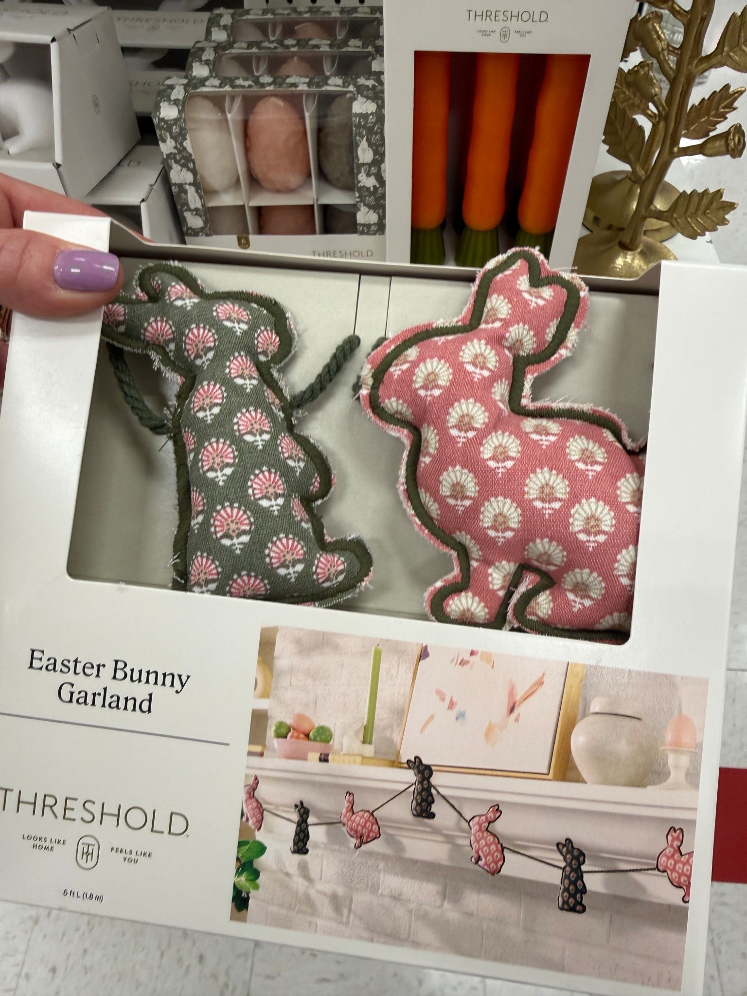 Easter bunny garland 

#LTKHome #LTKSeasonal