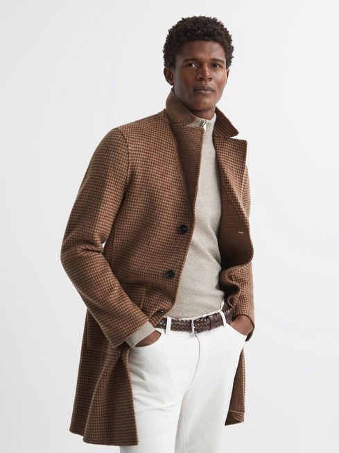 Woven Leather Belt | Reiss UK