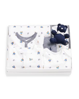 Ralph Lauren Boys' Polo Bear Cotton 7 Piece Gift Set - Baby  | Bloomingdale's Kids | Bloomingdale's (US)