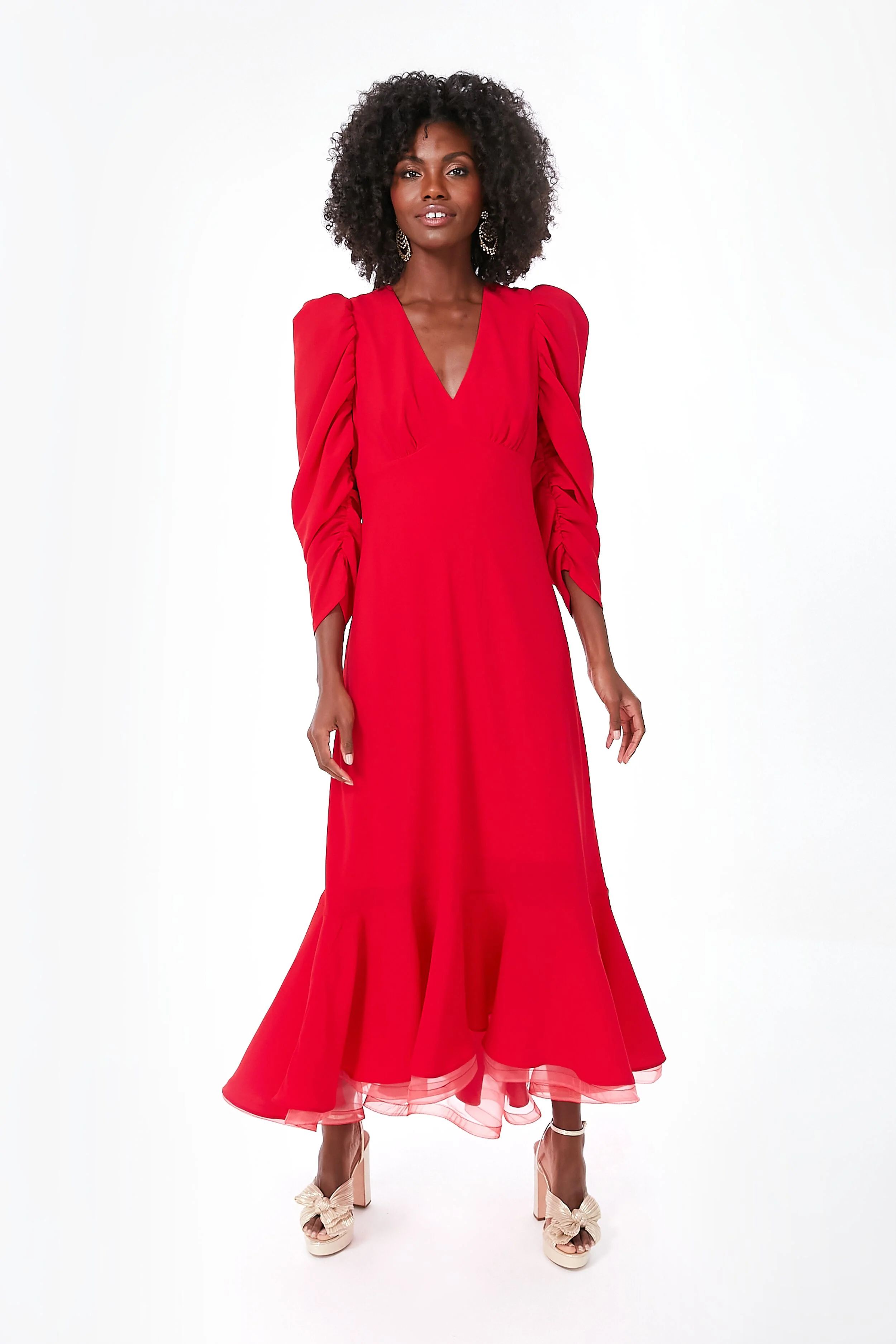 Red Kensington Dress | Tuckernuck (US)