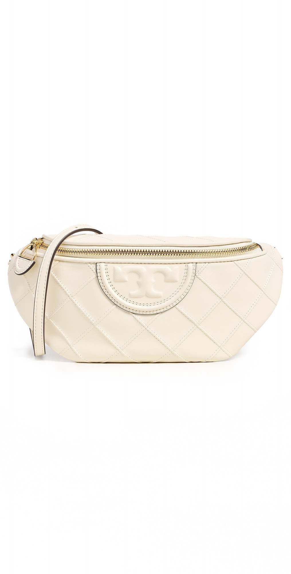 Tory Burch Fleming Convertible Belt Bag Light Cream One Size | Shopbop