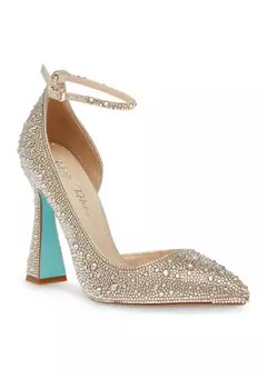 Betsey Johnson Ramsy Heels | Belk