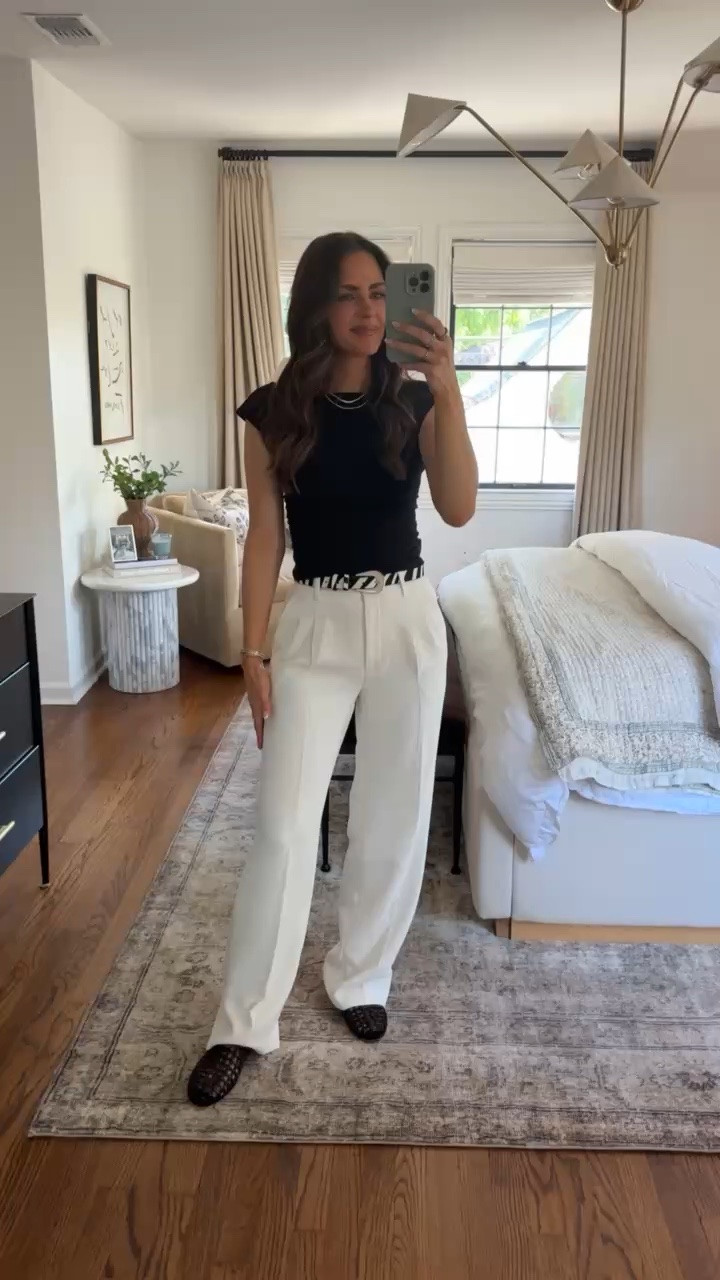 TRY ON HAUL ✨ my latest summer order from @Aritzia 
Tailored Pant -