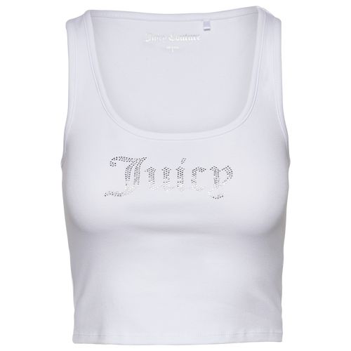 Juicy Couture Womens Juicy Couture Bling Tank - Womens White Size XL | Foot Locker (US)