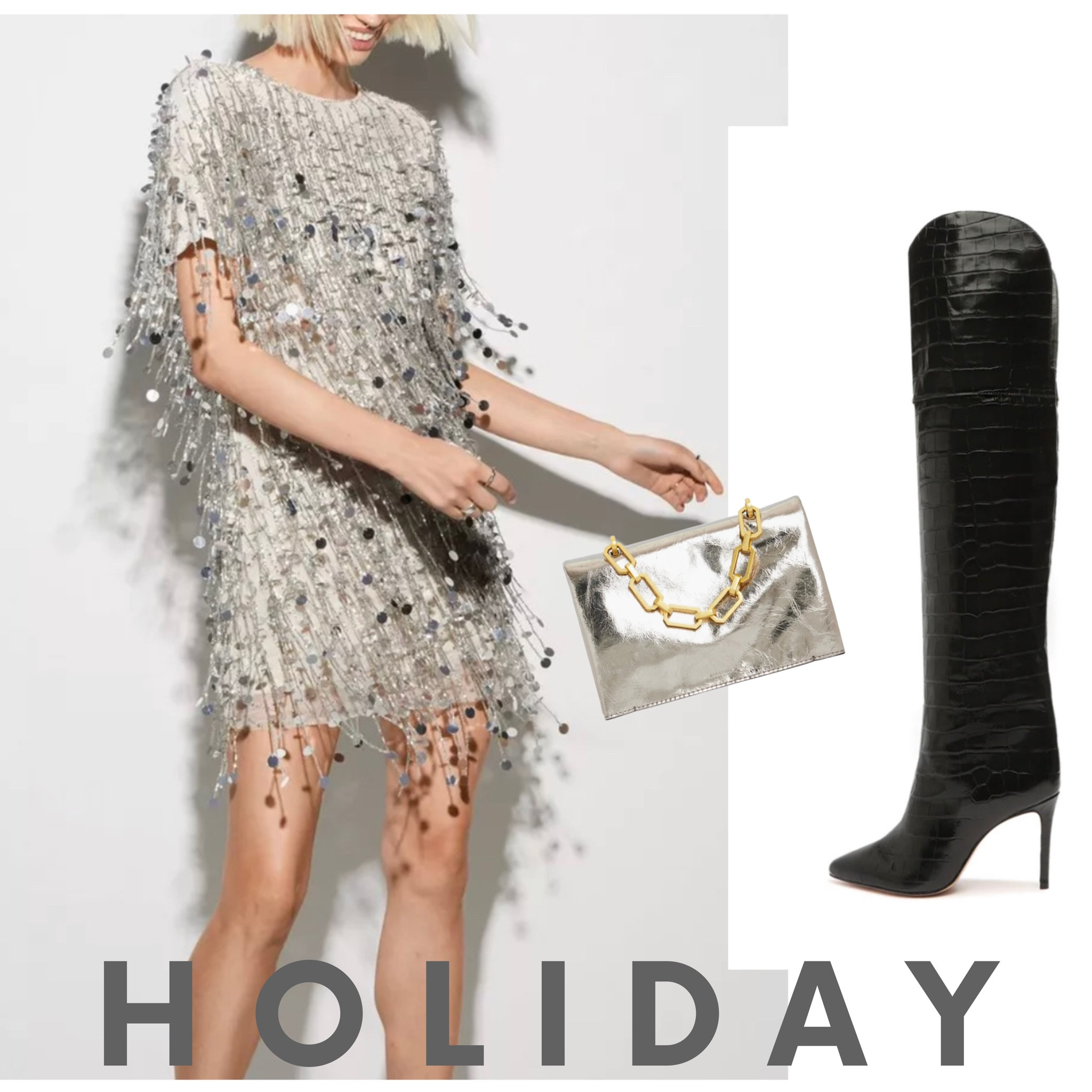Holiday look 

#fashion #ootd #holidaystyle #holidayparty #style #dress #boots #clutch #purse

#LTKHoliday #LTKstyletip #LTKHolidaySale