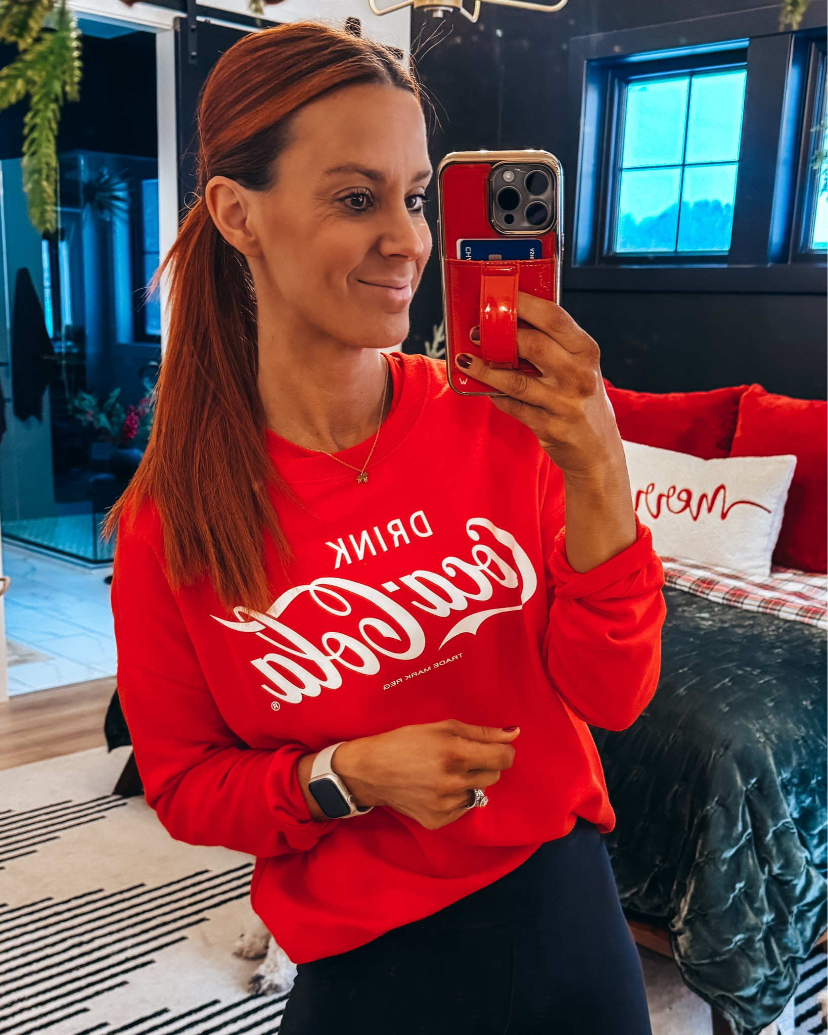I feel like Coca Cola is such a Christmas thing! I just love finding all the Coca Cola things this time of year! This one is old but I did link some fun ones - my leggings are also on sale! 

#LTKSeasonal #LTKSaleAlert #LTKHoliday