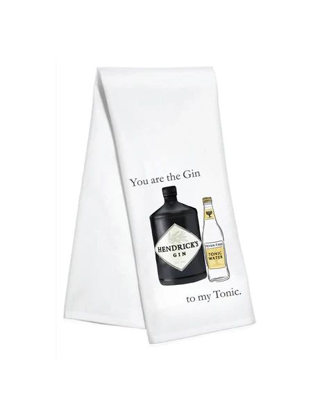 Kitchen Towel - Gin to my Tonic | Toss Designs