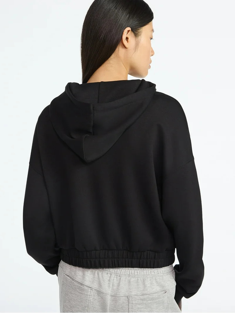 Scoop Women's and Women's Plus New Scubaknit Pullover Hoodie, Sizes XS-4X | Walmart (US)