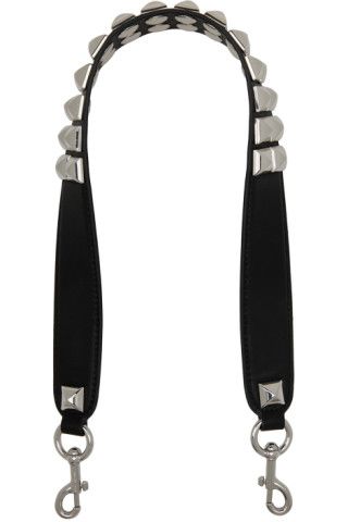 Black 'The Studded Strap' Shoulder Strap | SSENSE