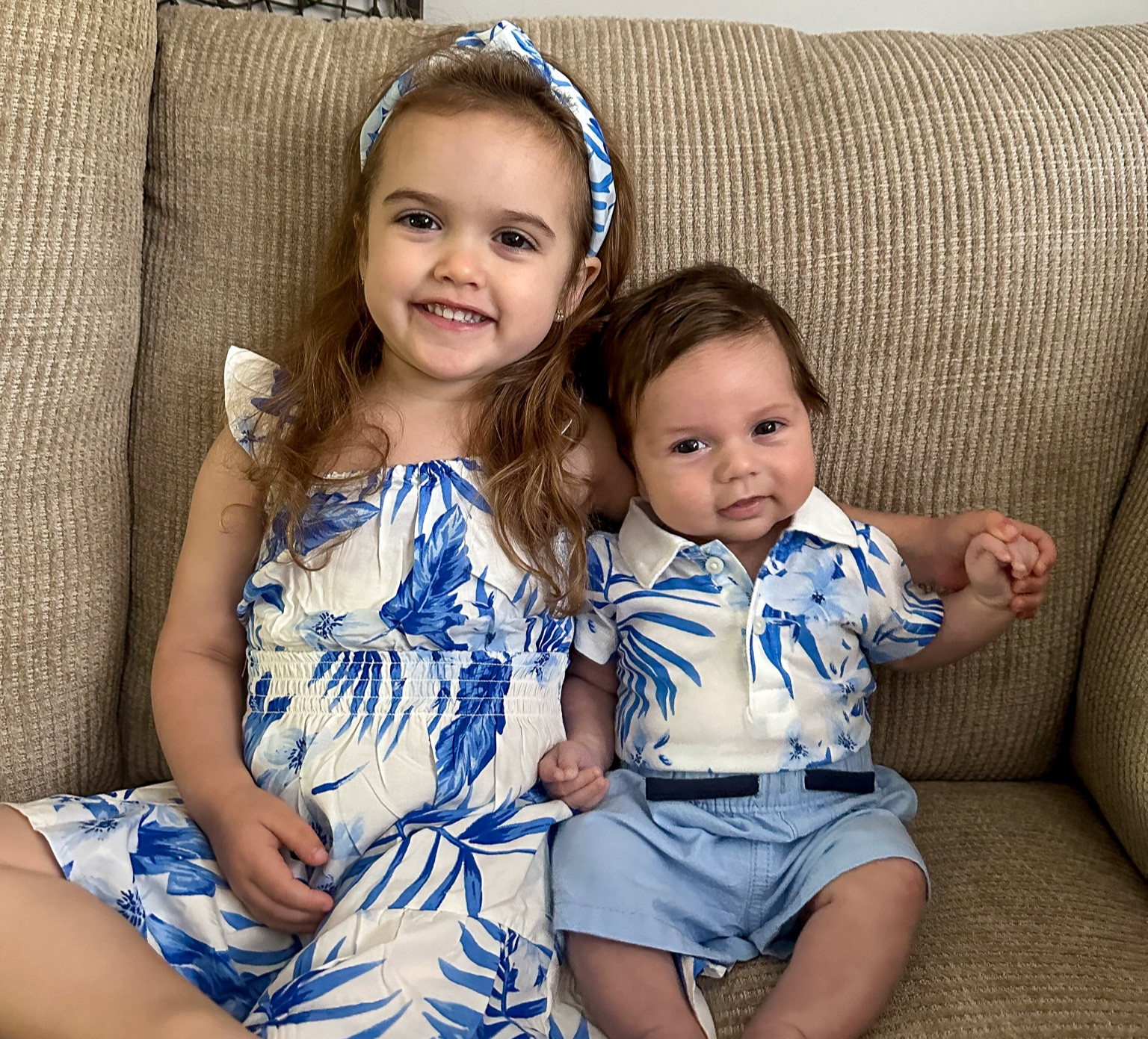 Toddler Girl Matching Outfits For Newborn And Big Sister Big