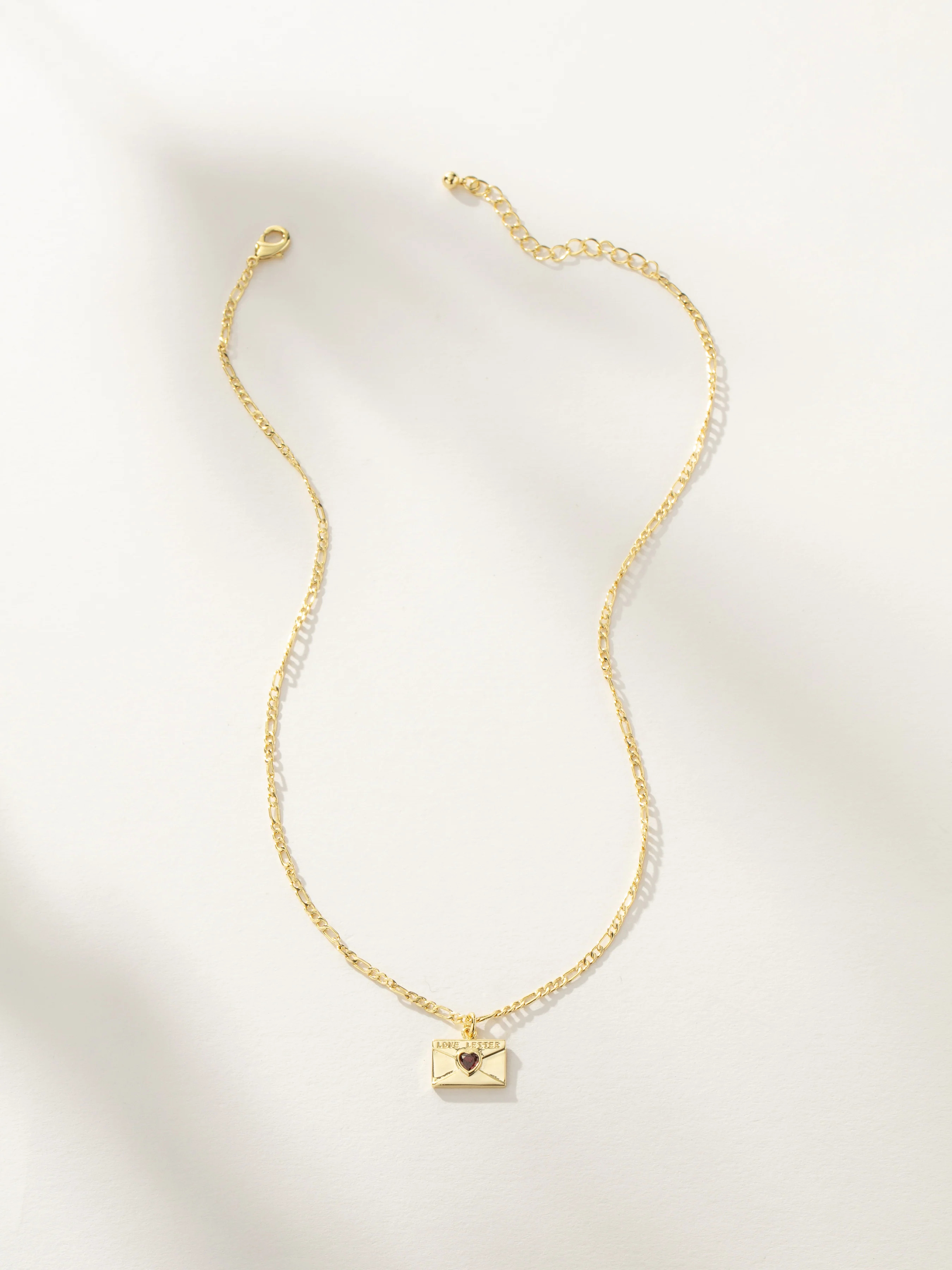 Love Letter Pendant and Chain Necklace in Gold | Uncommon James | Uncommon James