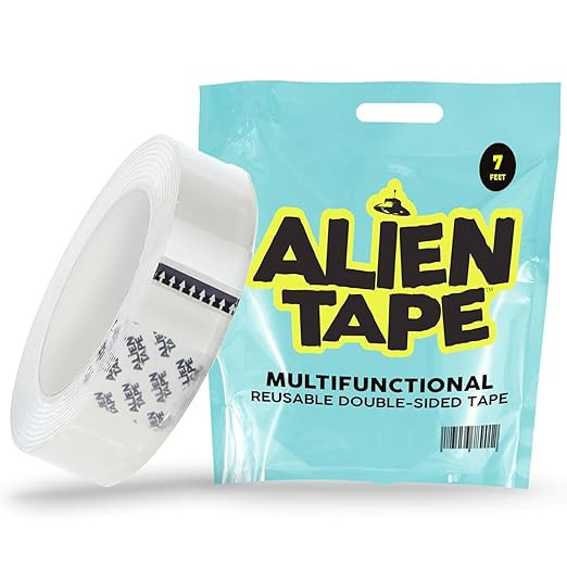 Heavy Duty Double Sided Tape, Nano Tape, Feet Clear Adhesive Tape for Poster Photo Wall Decor As ... | Amazon (US)