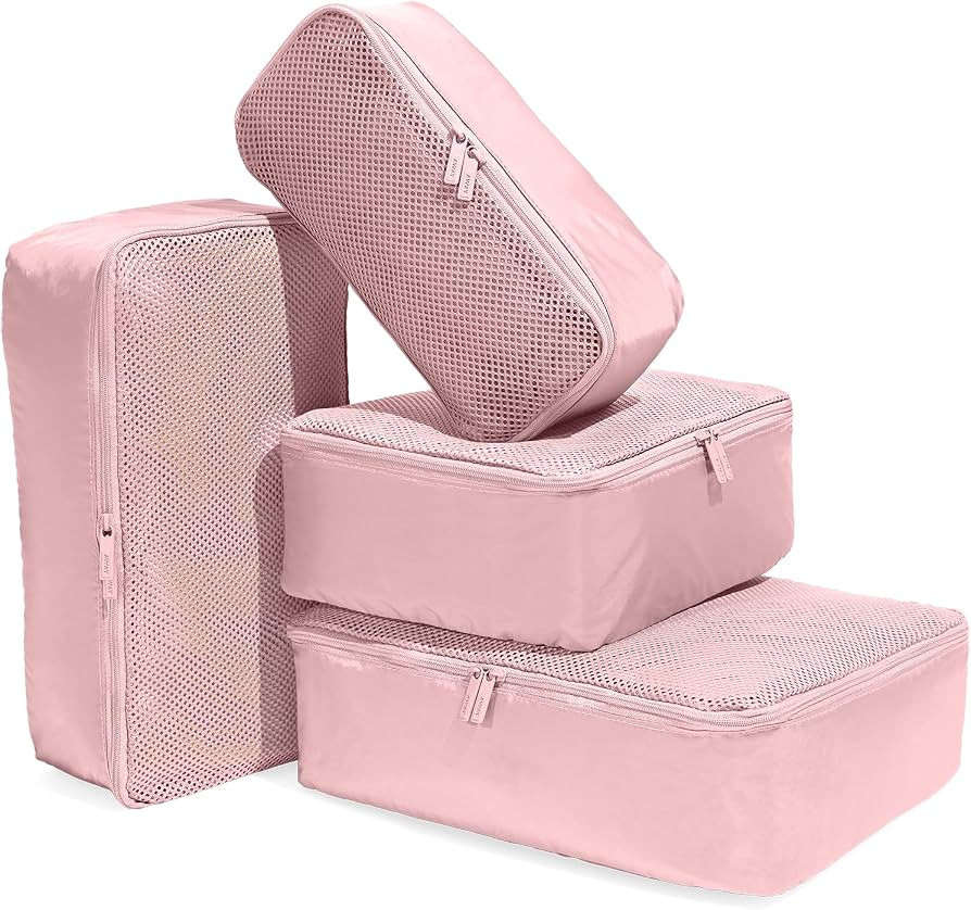 Away Insider Packing Cubes Set of 4, Lightweight Travel Luggage Organizers | Amazon (US)
