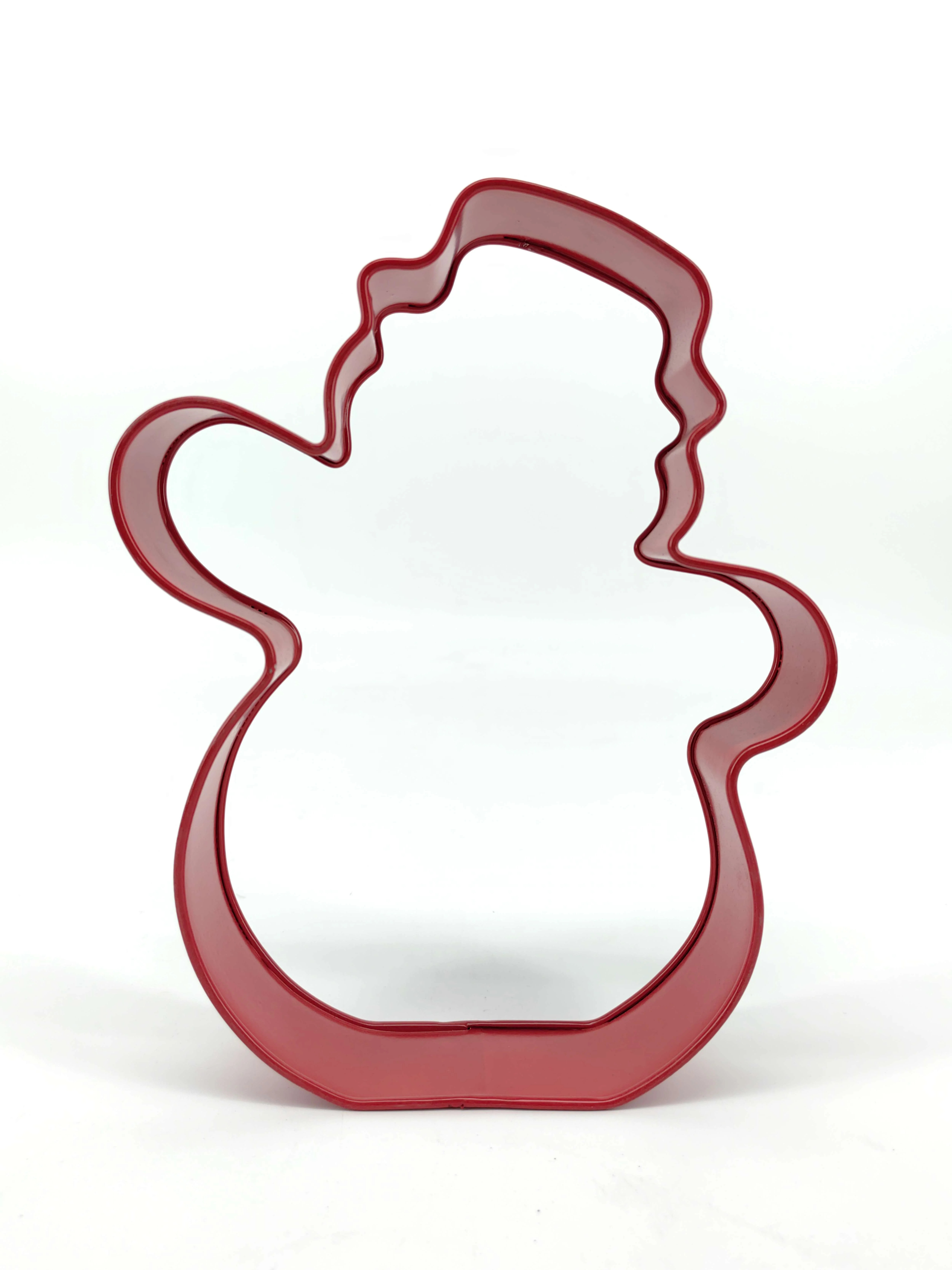 DC Christmas Metal Red Snowman Cutter Decor, 10 inches Height, by Holiday Time | Walmart (US)