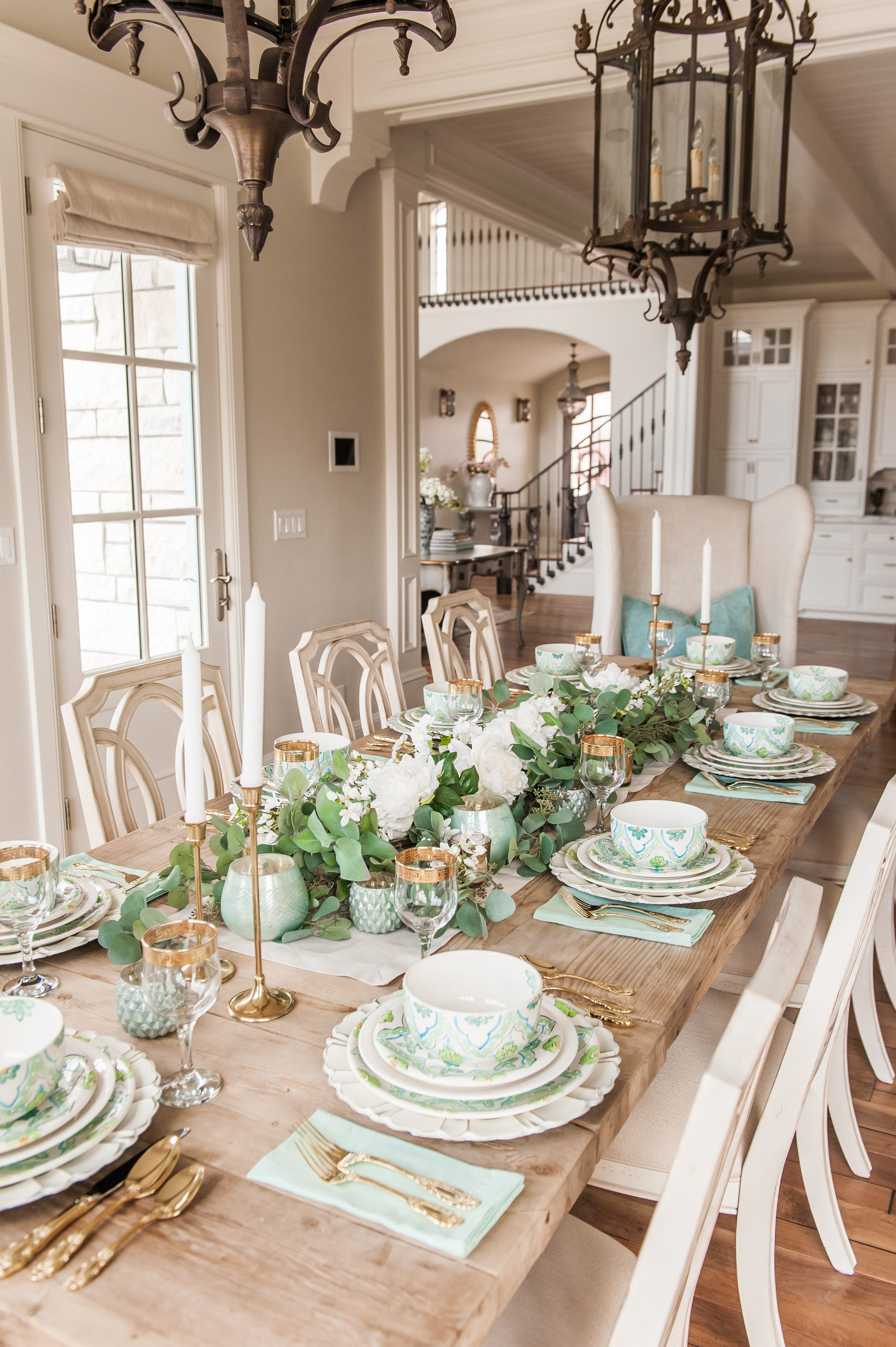 Tablescape for St. Patricks Day, Spring, and Easter
#St.PatricksDayTablescape
#SpringTable
#EasterTable
#HomeWithHollyJ
#ShopHollyJHome 

 #LTKfoodie #LTKSeasonal #LTKHome