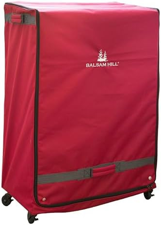 Balsam Hill Deluxe Rolling Ornament Chest - 120pc Christmas Decoration Storage with Dividers & Tr... | Amazon (US)