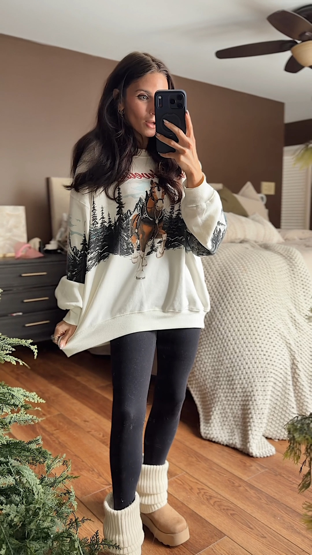 The vintage Clydesdales are coming to town! Love this @target sweatshirt for the first day of snow here in Ohio! Size up to a large for an oversized fit ❤️

#LTKFindsUnder50 #LTKStyleTip #LTKHoliday