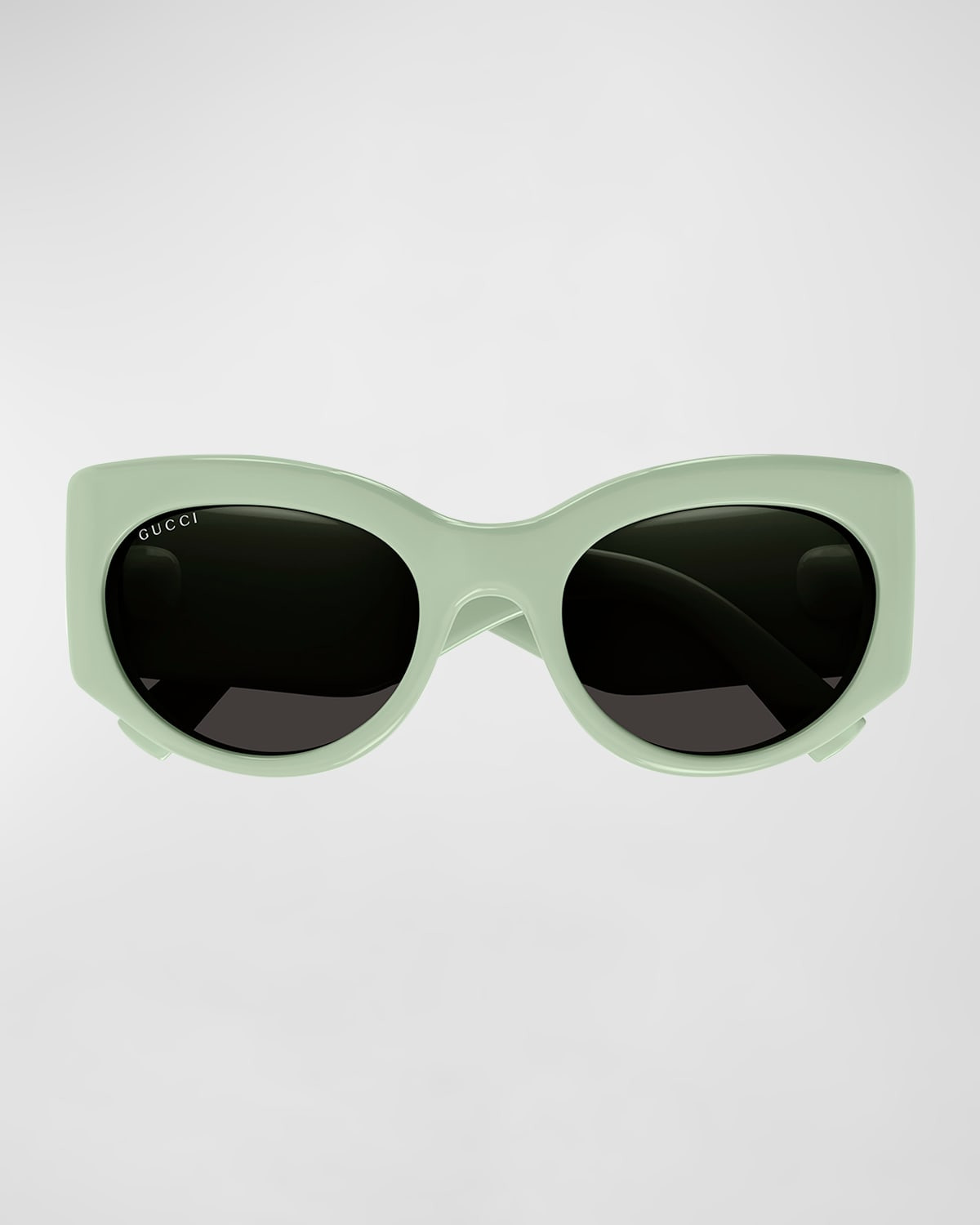 GG Plastic Round Sunglasses | Neiman Marcus