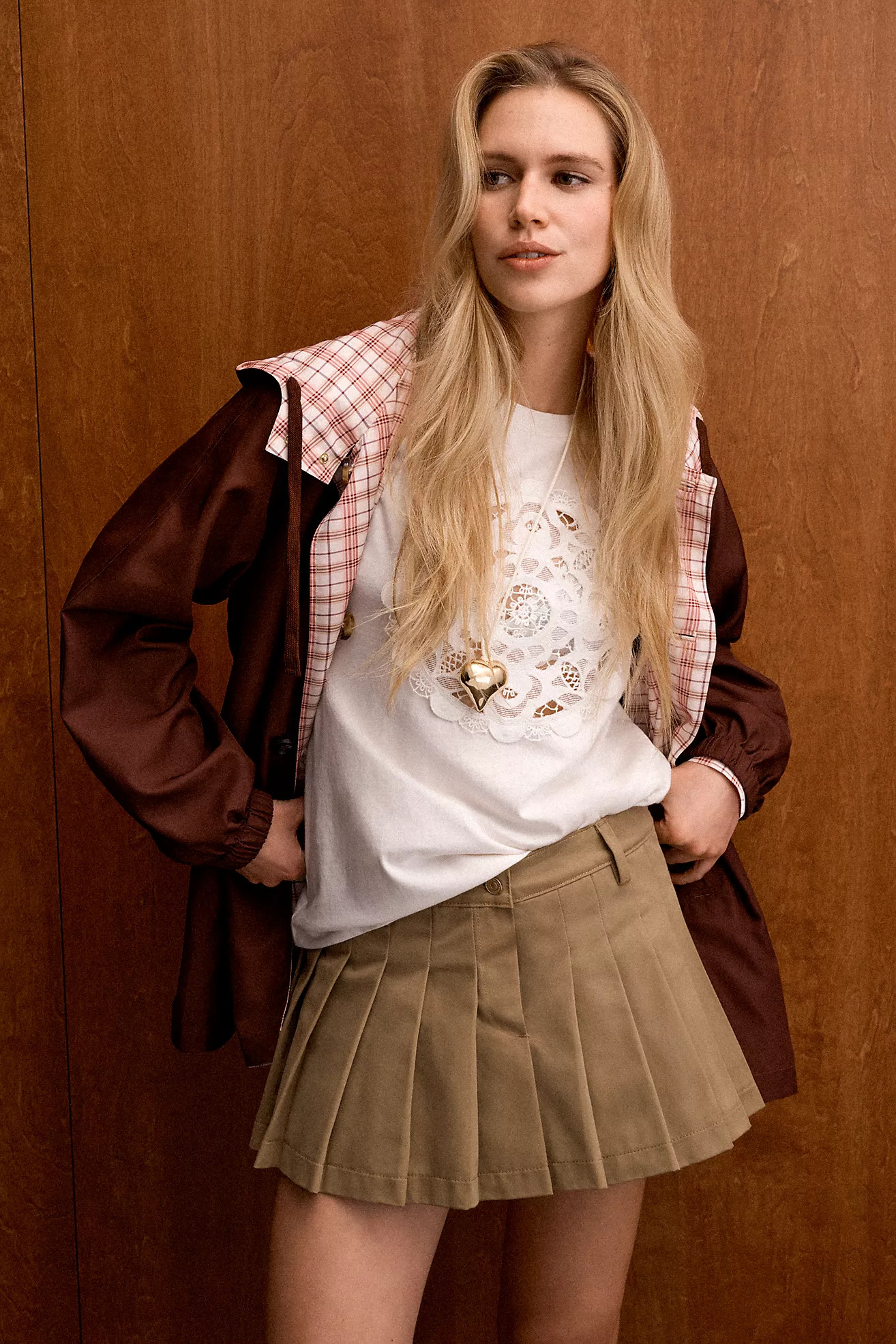 Maeve Reversible Hooded Trench Coat | Anthropologie (US)