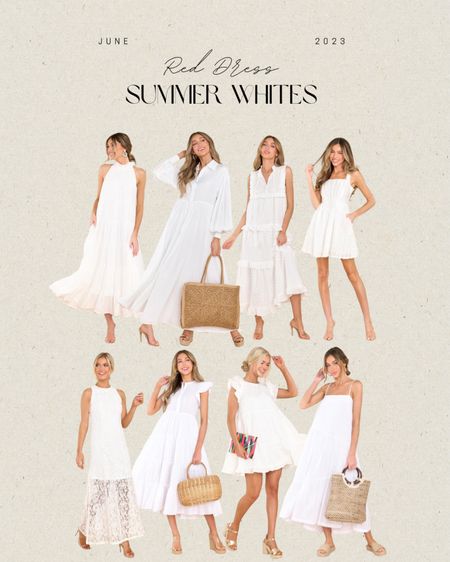Summer dresses // white dresses // summer whites // maxi dresses // bridal dresses // bachelorette dresses 

#LTKSeasonal #LTKstyletip