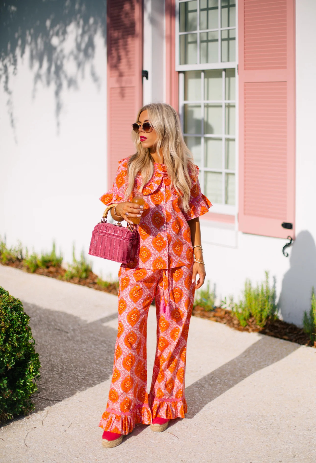 Gertrude Set in bandana floral | Elizabeth Wilson Designs