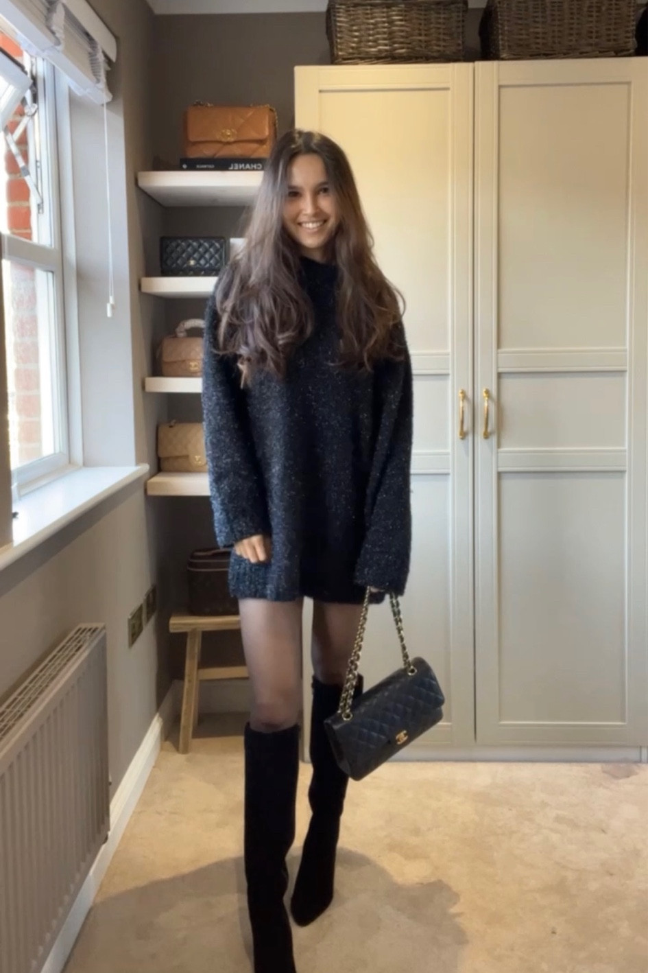 New sparkly jumper dress from H&M - OBSESSED and plan to wear all through winter every year ✨

They don’t have the black one at the moment but they have a gorgeous beige that I’m so tempted to get as well… tagged it for anyone who is interested!🙈❤️

#LTKstyletip #LTKSeasonal #LTKunder50