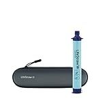 LifeStraw Blue Personal Water Filter + Blue Carry Case for Hiking, Camping, Travel, and Emergency... | Amazon (US)