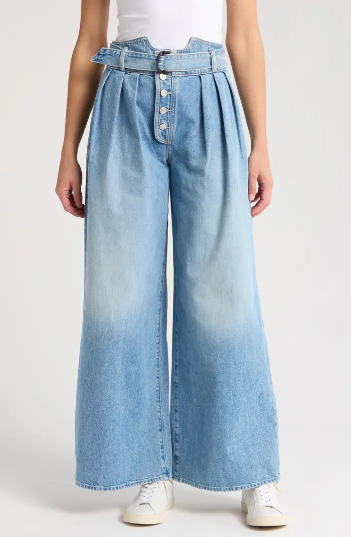 MOTHER The High Point Pouty Skimp Wide Leg Jeans | Nordstromrack | Nordstrom Rack