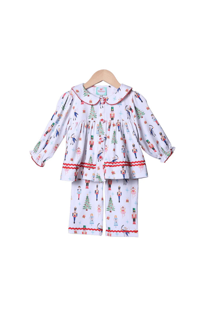 PRE-ORDER Nutcracker Two Piece Swing Lounge Set | The Smocked Flamingo
