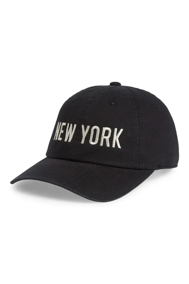 American Needle New York Cotton Baseball Cap in Khaki at Nordstrom | Nordstrom
