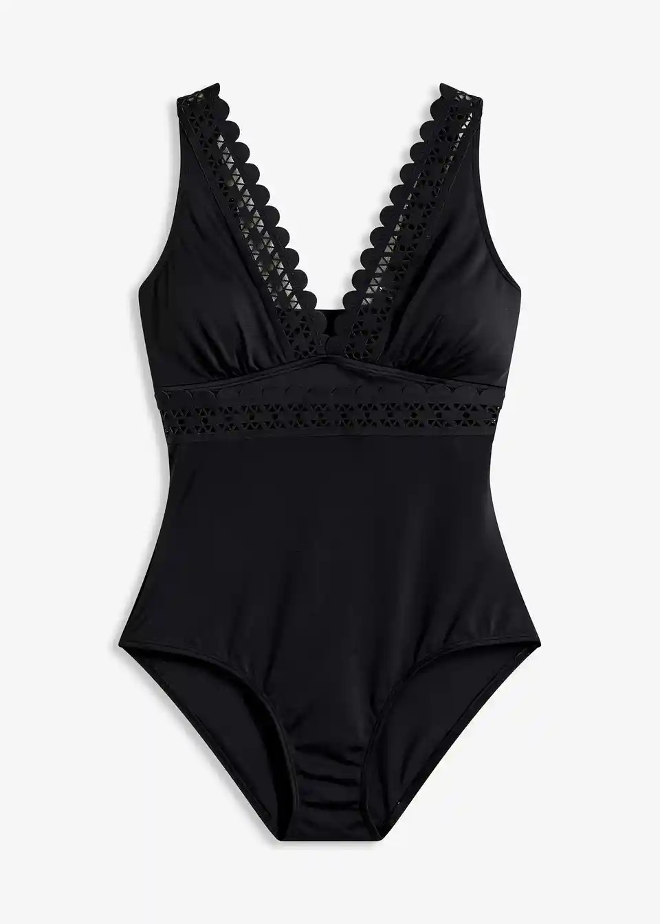 Badeanzug mit Laser-Cut Einsätzen | Bonprix DE