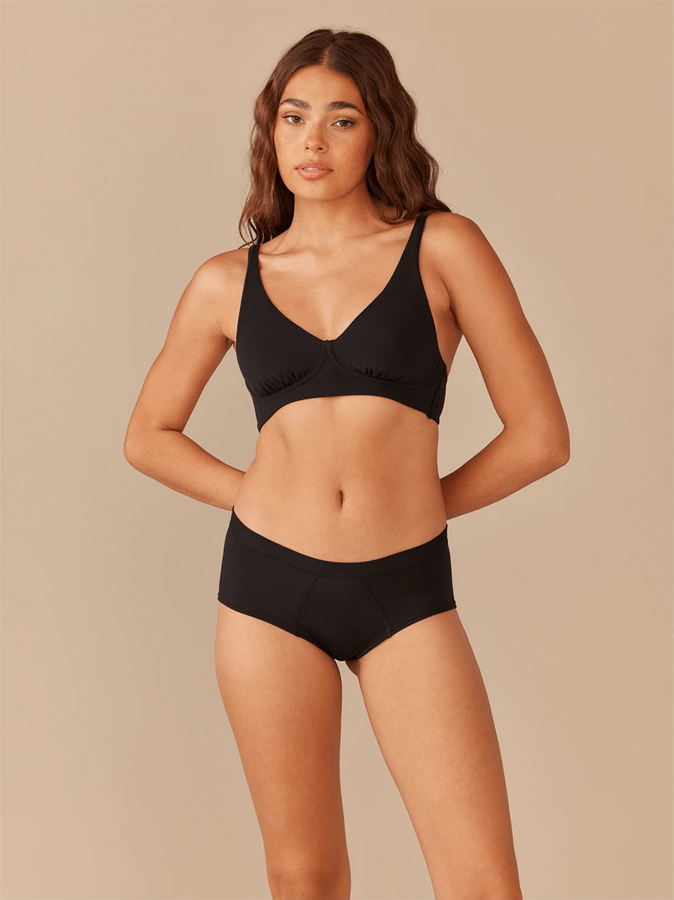 UltraModal™ FeelFree Cheeky Brief | Black | MeUndies