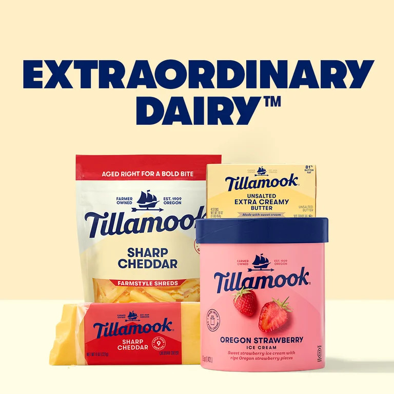 Tillamook Extra Creamy Salted Butter Sticks, 4 Count 16 oz | Walmart (US)