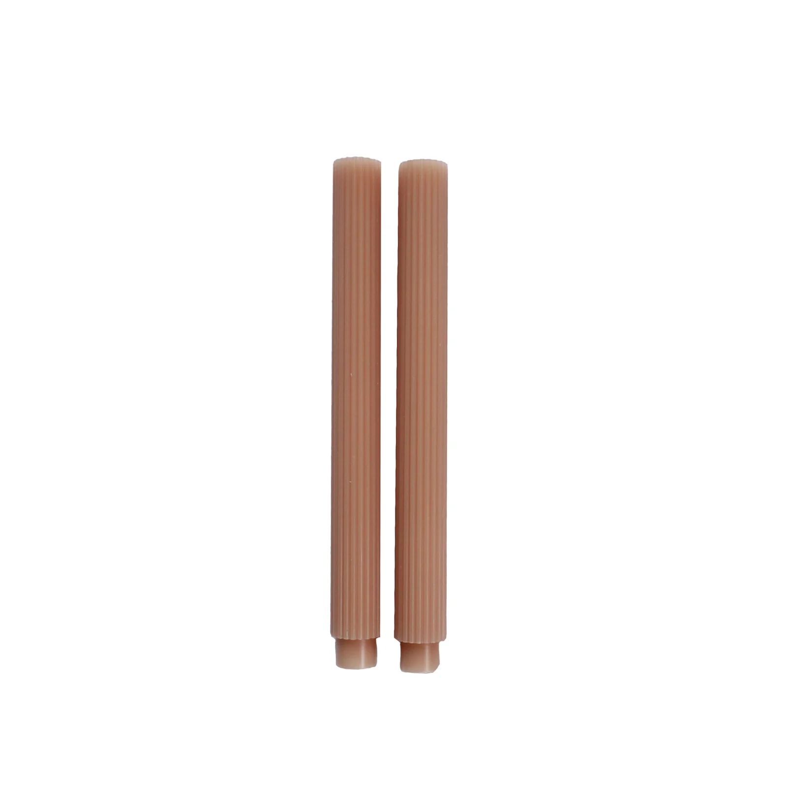Reeded Petal Taper Candle | Brooke and Lou