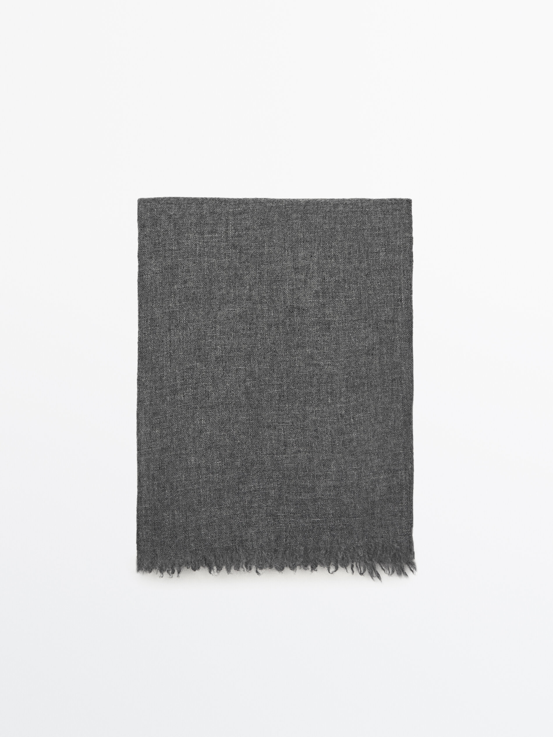 100% cashmere scarf | Massimo Dutti US