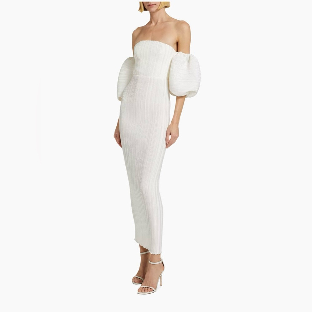 L'Id\u00e9e Bridal Sirene Puff-Sleeve Gown | Poshmark