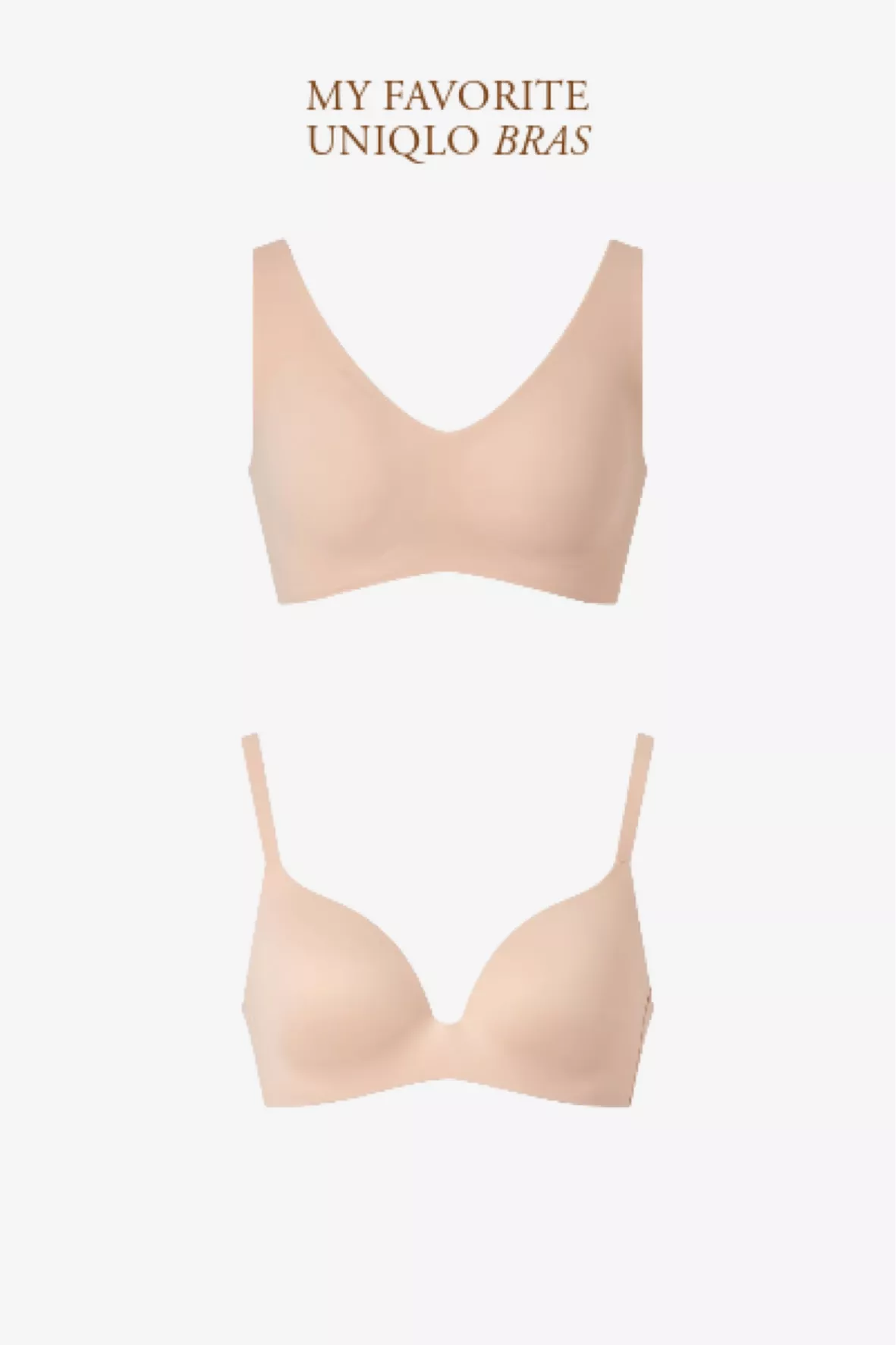 Uniqlo Wireless Bra (Ultra Relaxation) – the best products in the