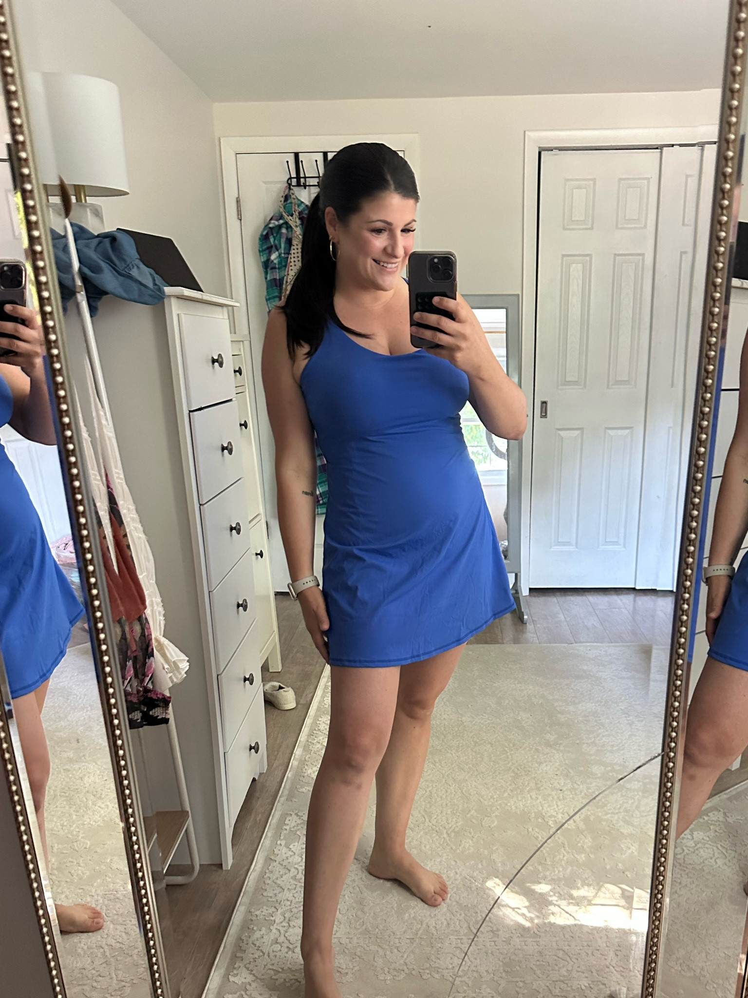 The perfect active dress for the summer. It comes in a million colors and I will be ordering more! momoutfit #easyoutfit 