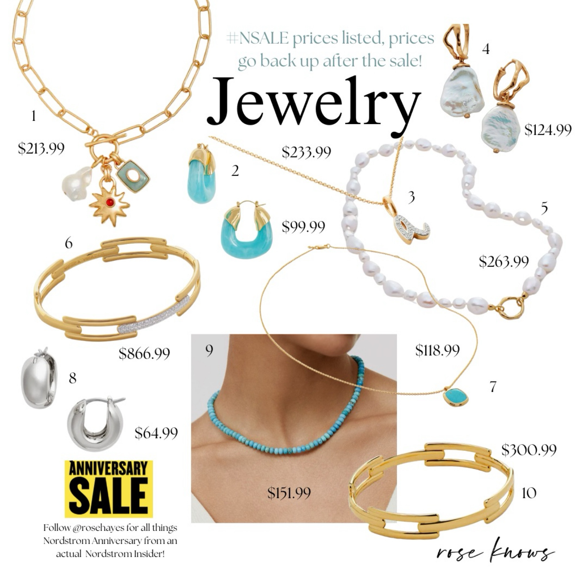  Nordstrom anniversary Sale jewelry find! 

#LTKFindsUnder100 #LTKxNSale #LTKSummerSales