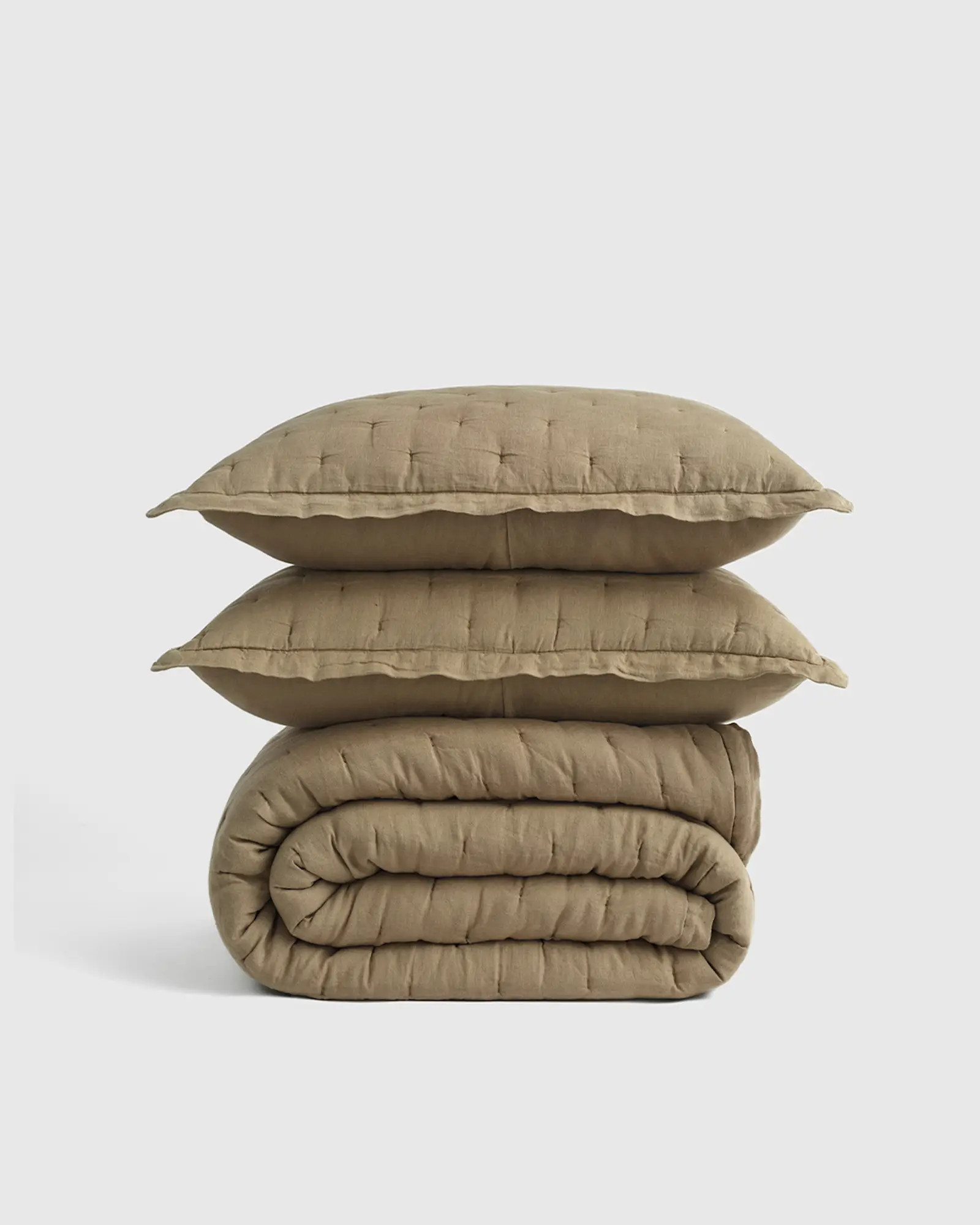 European Linen Dream Quilt Set | Quince