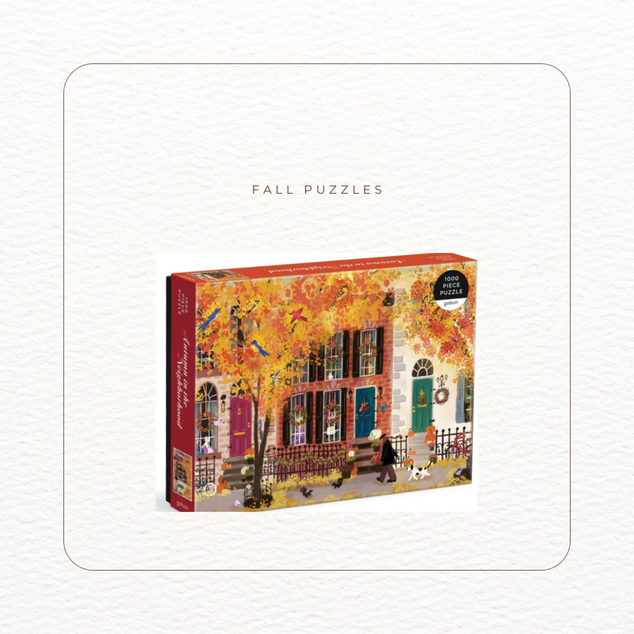 The cutest fall puzzles to do on a weekend 

#LTKHome #LTKItBag #LTKFindsUnder50