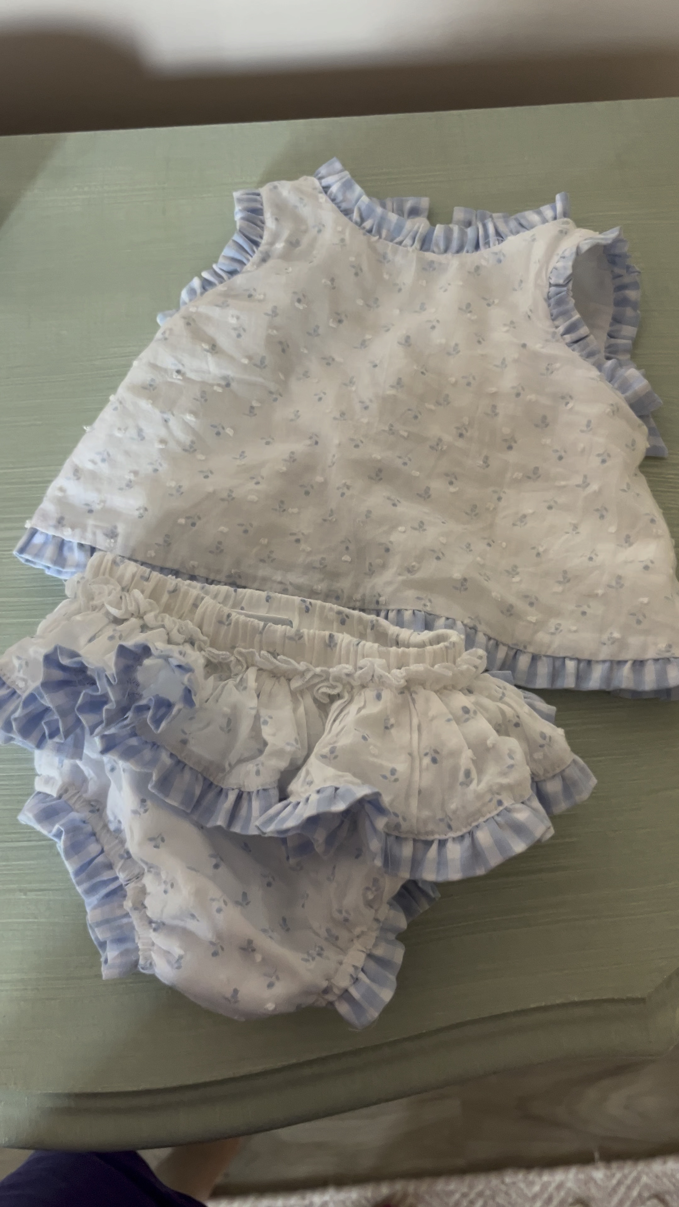Adorable baby set on sale.

Baby outfit. Infant outfit. Baby girl. Edgehill. Dillards. Newborn - 24 months. Ruffle set. Tie back set. Swiss dot. 

#LTKbaby #LTKsalealert