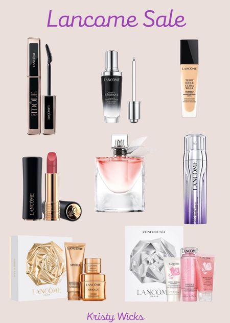 Lancôme sale! ⭐️ Some of my favorite Lancôme products are on sale today💕

From moisturizer, serum, lipstick, mascara and foundation! 😊 Including some great gift sets. All on sale from 25% to 50% off! ❤️👏



#LTKunder100 #LTKsalealert #LTKunder50